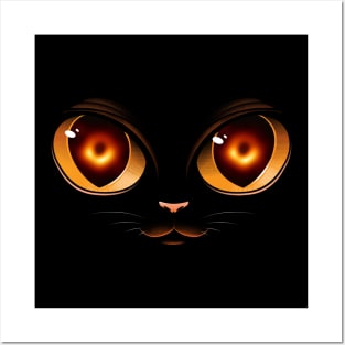 Black Hole Cat Posters and Art